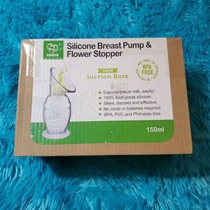 Silicone breastpump & flower stopper